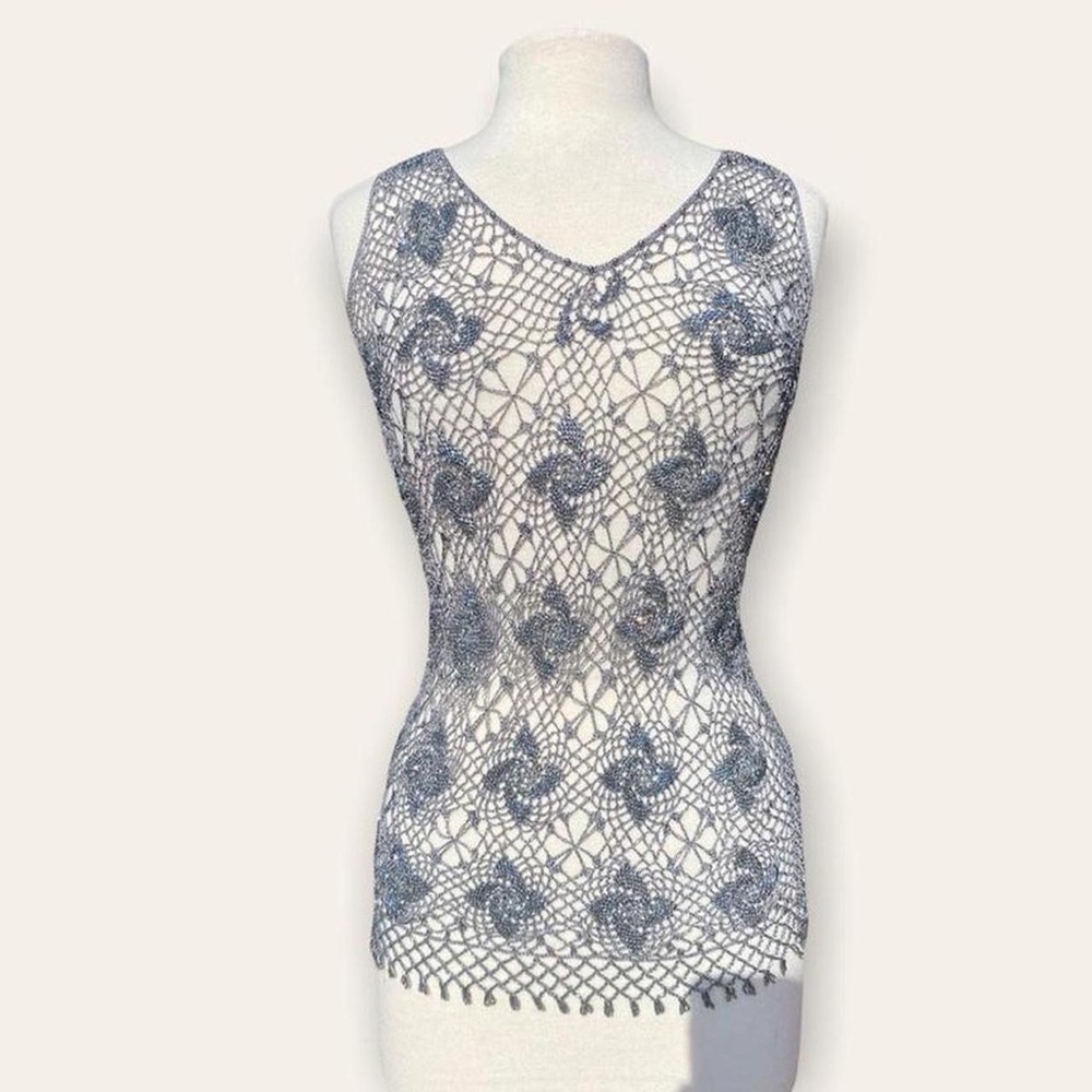 Vintage beaded top